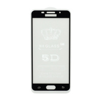 Защитное стекло Full Glass для Samsung Galaxy A5 2016 (A510) черное (Full GC) тех. пак