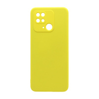Чехол Silicone Case NEW ERA (накладка/силикон) для Xiaomi Redmi 10C желтый