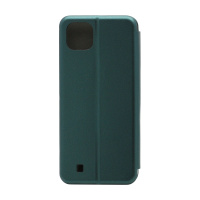 Чехол-книжка BF модельный (силикон/кожа) для Realme C11 2021 зеленый