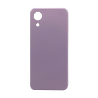 Чехол Silicone Case NEW ERA (накладка/силикон) для Samsung Galaxy A03 Core сиреневый