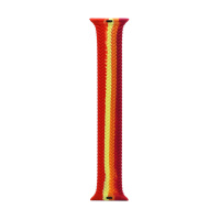 Плетеный силиконовый ремешoк для часов Apple Watch 38/40мм цветной (007) (M 140мм)