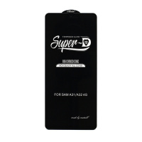 Защитное стекло MTB Super-D для Samsung Galaxy A22/A31/A32 4G/A33/F22/M22/M32 4G черное тех. пак