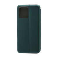 Чехол-книжка BF модельный (силикон/кожа) для Realme C30/C30s/Narzo 50i Prime зеленый
