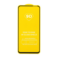 Защитное стекло Full Glass для Realme 6 черное (Full GC) тех. пак