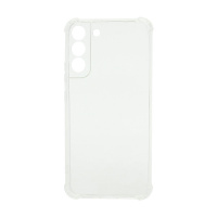 Чехол силиконовый противоударный для Samsung Galaxy S22 Plus прозрачный