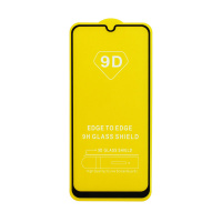 Защитное стекло Full Glass для Samsung Galaxy A50S (A507) черное (Full GC) тех. пак