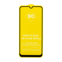 Защитное стекло Full Glass для Samsung Galaxy A50 (A505) черное (Full GC) тех. пак