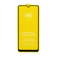 Защитное стекло Full Glass для Samsung Galaxy A31 (A315) черное (Full GC) тех. пак