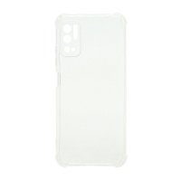 Чехол силиконовый противоударный для Xiaomi Poco M3 Pro прозрачный