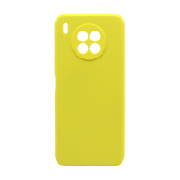 Чехол Silicone Case NEW ERA (накладка/силикон) для Huawei Honor 50 Lite/Nova 8i желтый