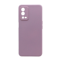 Чехол Silicone Case NEW ERA (накладка/силикон) для Oppo A55 4G сиреневый