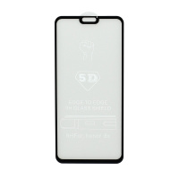 Защитное стекло 6D (T.M) для Huawei Honor 8X черное тех. пак
