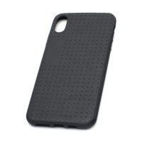 Чехол Puloka JZ19001 для Apple iPhone XS Max черный тех. пак