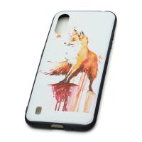 Чехол EDIVIA 3D Print (накладка/силикон-пластик) для Samsung Galaxy A01 (025)