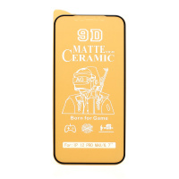 Защитная пленка Ceramic для Apple iPhone 12 Pro Max/6.7 матовая тех. пак