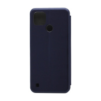 Чехол-книжка BF модельный (силикон/кожа) для Realme C21Y/C25Y синий