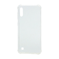 Чехол силиконовый противоударный для Samsung Galaxy A10 прозрачный