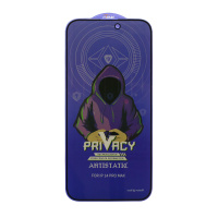 Защитное стекло MTB Privacy для Apple iPhone 14 Pro Max черное тех. пак