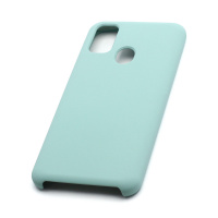 Чехол Silicone Cover Color для Samsung Galaxy M21/M30S (002) бирюзовый