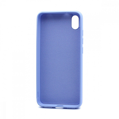Чехол Silicone Case NEW ERA (накладка/силикон) для Xiaomi Redmi 7A голубой