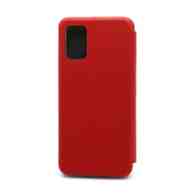 Чехол-книжка BF модельный (силикон/кожа) для Samsung Galaxy A03S красный