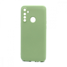 Чехол Silicone Case NEW ERA (накладка/силикон) для Realme 5/C3 зеленый