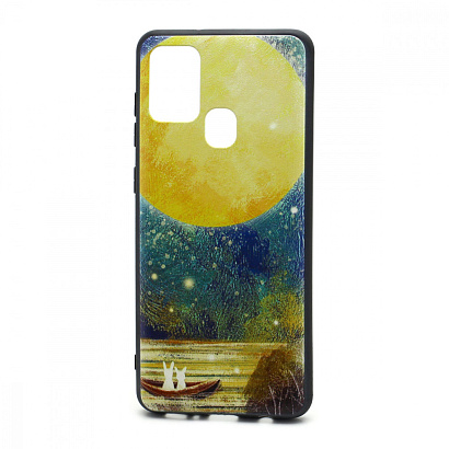 Чехол EDIVIA 3D Print (накладка/силикон-пластик) для Samsung Galaxy A21S (078)