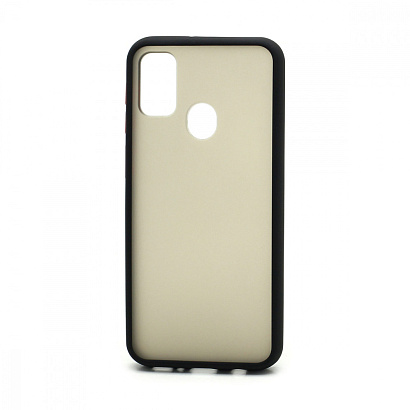 Чехол Shockproof Lite силикон-пластик для Samsung Galaxy M21/M30S черно-красный