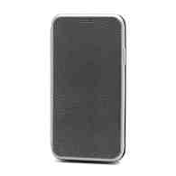 Чехол-книжка BF модельный (силикон/кожа) для Apple iPhone 11/6.1 серебристый