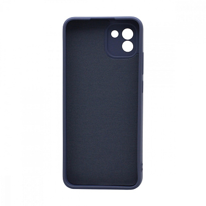 Чехол Silicone Case NEW ERA (накладка/силикон) для Samsung Galaxy A03 серый