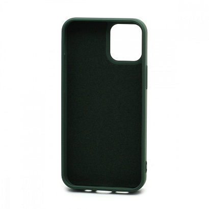 Чехол Silicone Case NEW ERA (накладка/силикон) для Apple iPhone 12 mini/5.4 темно зеленый