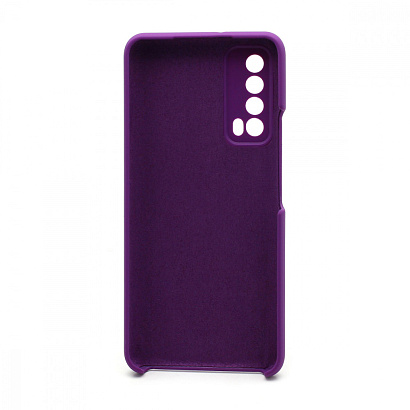 Чехол Silicone Cover Color для Huawei P Smart 2021/Y7a (014) фиолетовый