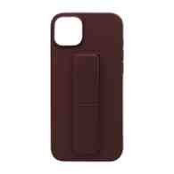 Чехол Magnetic Stend 2 для Apple iPhone 14 Plus/6.7 (006) бордовый