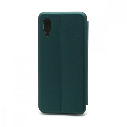 Чехол-книжка BF модельный (силикон/кожа) для Samsung Galaxy A02/M02 зеленый