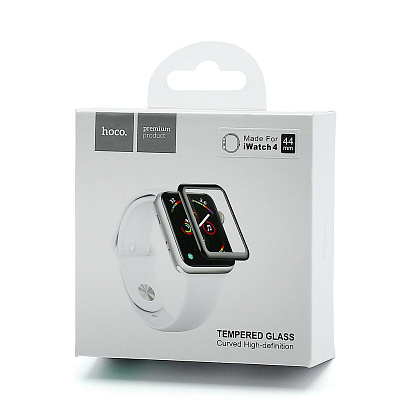 Защитное стекло HOCO для Apple Watch Series 4 44mm черное