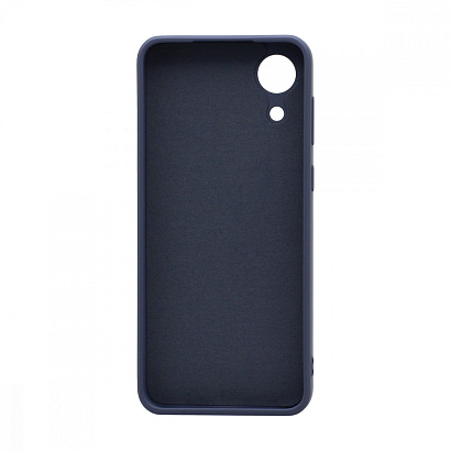 Чехол Silicone Case NEW ERA (накладка/силикон) для Samsung Galaxy A03 Core серый