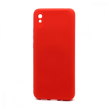 Чехол Silicone Case NEW ERA (накладка/силикон) для Xiaomi Redmi 9A красный