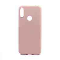 Чехол Silicone Case NEW ERA (накладка/силикон) для Huawei Honor 8A/Y6 2019 светло розовый