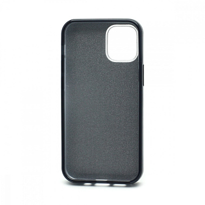 Чехол Fashion с блестками силикон-пластик для Apple iPhone 12 Mini/5.4 черный