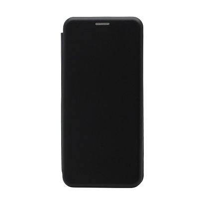 Чехол-книжка BF модельный (силикон/кожа) для Realme C21Y/C25Y черный