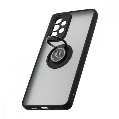 Чехол Shockproof Ring для Samsung Galaxy А33 (003) черно-красный
