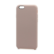 Чехол Silicone Case без лого для Apple iPhone 6/6S (019) розовый