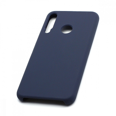 Чехол Silicone Cover Color для Huawei Honor 9C/P40 Lite E (008) темно синий