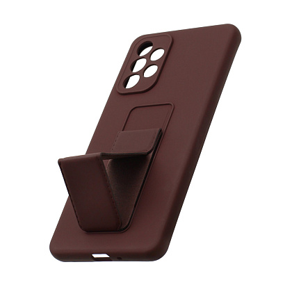 Чехол Magnetic Stend 2 для Samsung A73 (006) бордовый