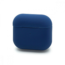 Чехол для наушников AirPods 3 Silicone Case (004) синий