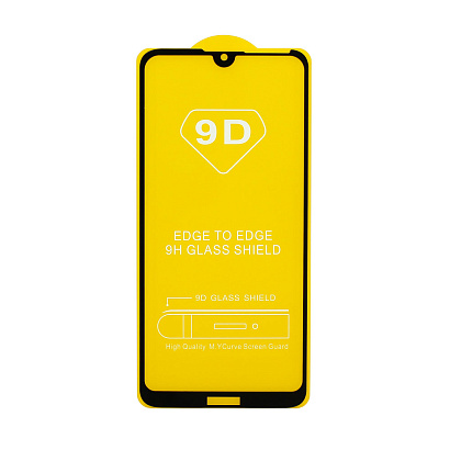 Защитное стекло Full Glass для Huawei Y7 2019 черное (Full GC) тех. пак