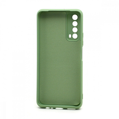 Чехол Silicone Case NEW ERA (накладка/силикон) для Huawei P Smart 2021/Y7a зеленый