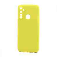 Чехол Silicone Case NEW ERA (накладка/силикон) для Realme 5/C3 желтый