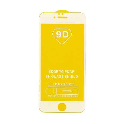 Защитное стекло Full Glass для Apple iPhone 6/6S белое (Full GC) тех. пак