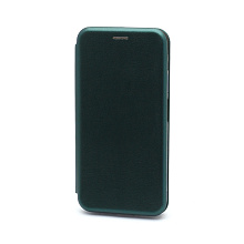 Чехол-книжка BF модельный (силикон/кожа) для Huawei P40 Lite зеленый
